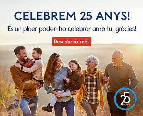 Banner 25 años Banco Mediolanum