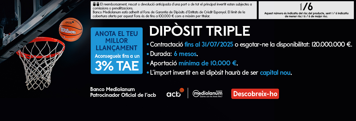 Depósito Triple