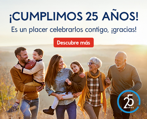 Banner 25 años Banco Mediolanum