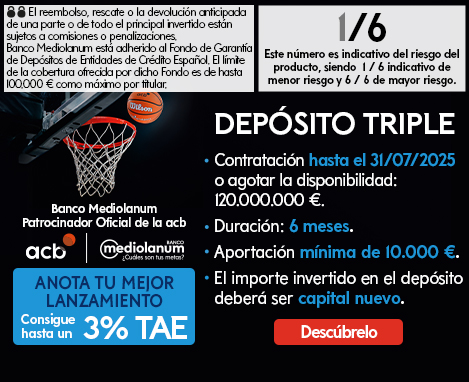 Depósito Triple