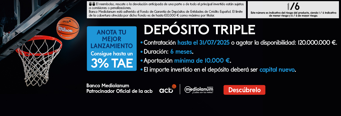 Depósito Triple