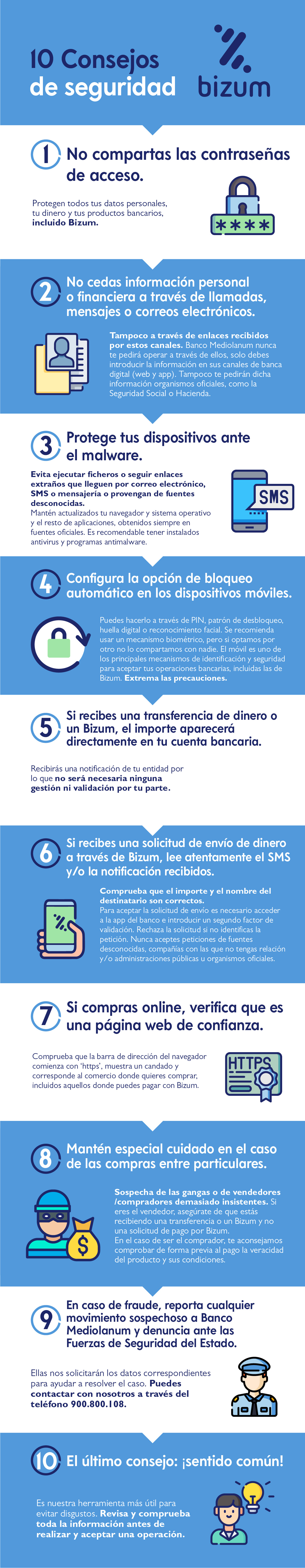 Consejos de seguridad para Bizum